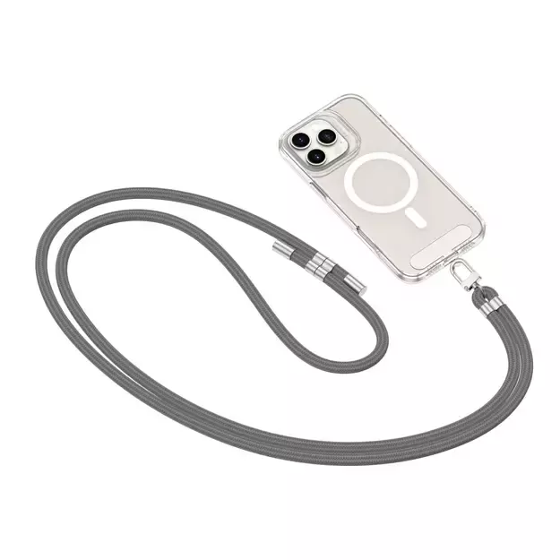 Tech-Protect C7S Rope Crossbody Strap Leash - Gray 1