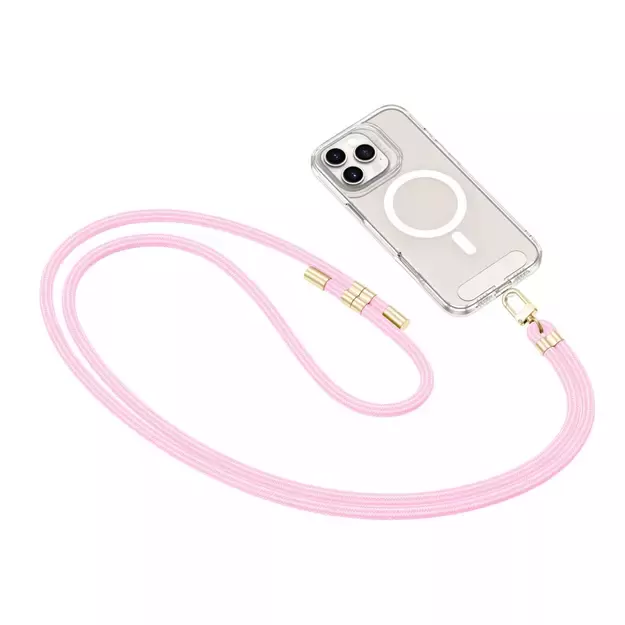 Tech-Protect C7S Rope Crossbody Strap Leash - Pink 1