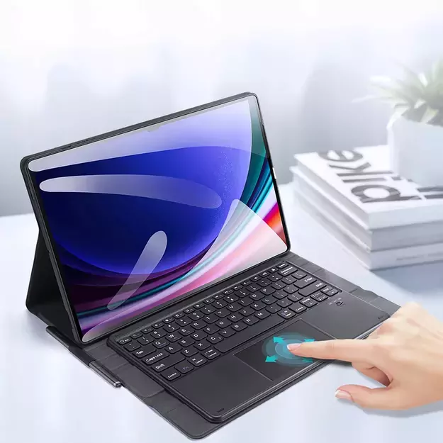 Dux Ducis Bluetooth Keyboard Case (TK Series) for Samsung Tab S9 Ultra - Black 1