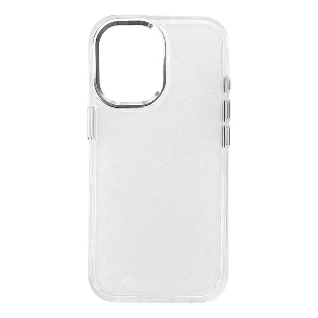 Wozinsky Glitter Case for Samsung Galaxy S25 - Clear with Glitter 1