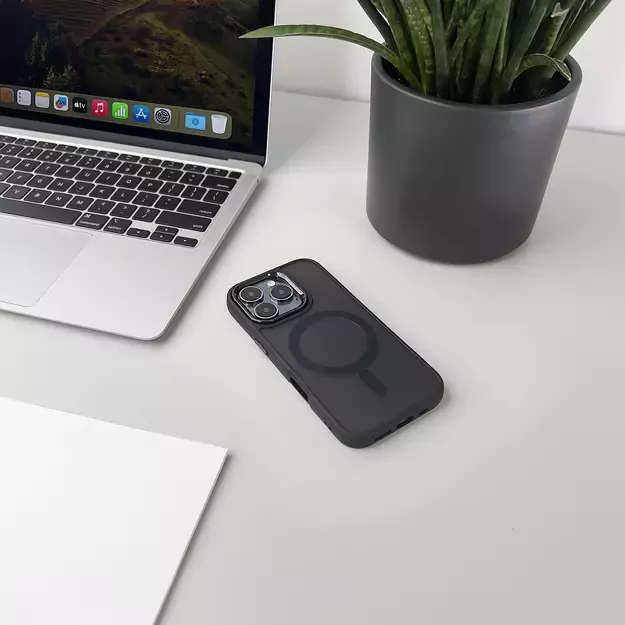 Wozinsky Fashion Case MagSafe for Samsung Galaxy S25 - black 6