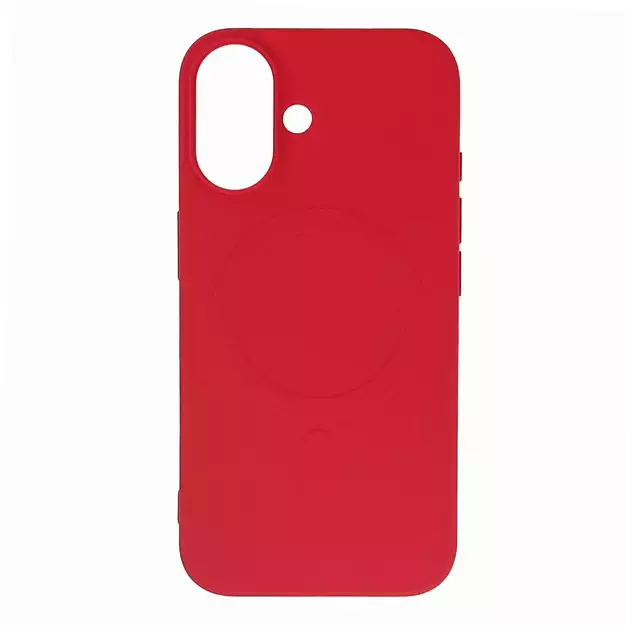 Wozinsky Liquid Silicone Case MagSafe for Samsung Galaxy S24 FE - red 1