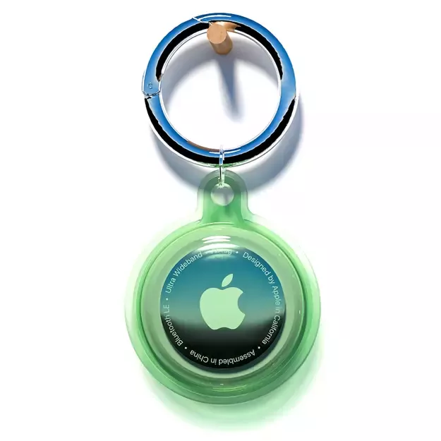 Apple AirTag Case Waterproof - Green 2
