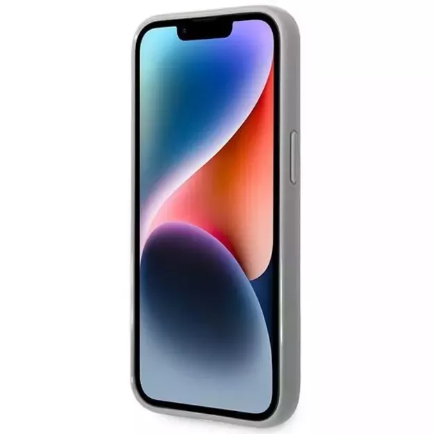 Karl Lagerfeld KLHCP14MLGMMSV3 iPhone 14 Plus 6.7 &quot hardcase silver / silver Monogram Iridescent 11