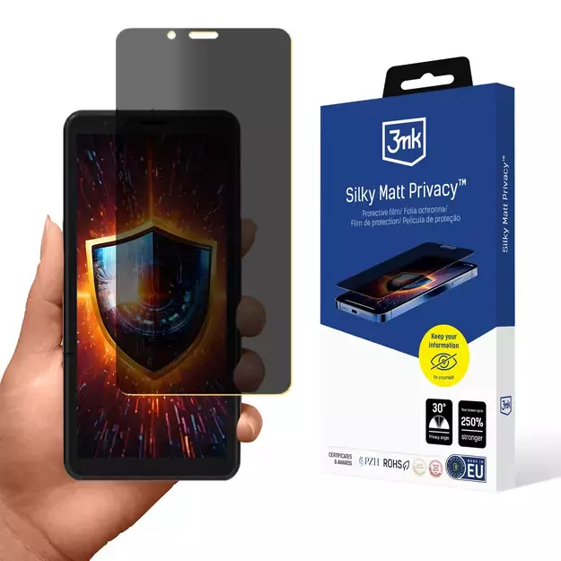 Privacy Protective Film Matte 3mk Silky Matt Privacy on Bigme HiBreak