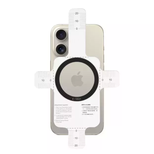 Tech-Protect MMP-110 2in1 MagSafe Ring - Black / Black 3