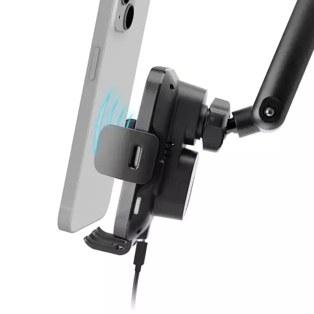 SBS TESUPEXTWIR15W 15W Wireless Charger Holder - Black 3