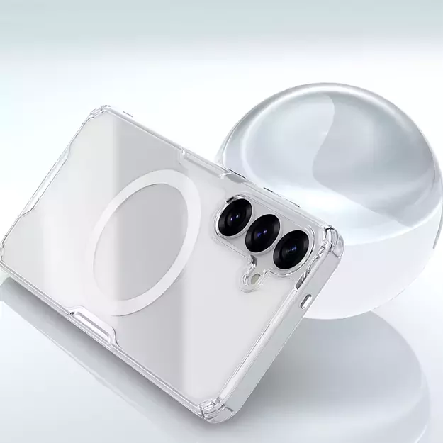 Nillkin Nature TPU Pro Magnetic Case with MagSafe for Samsung S25 - White 6