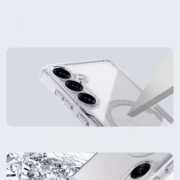 Nillkin Nature TPU Pro Magnetic Case with MagSafe for Samsung S25 - White 9