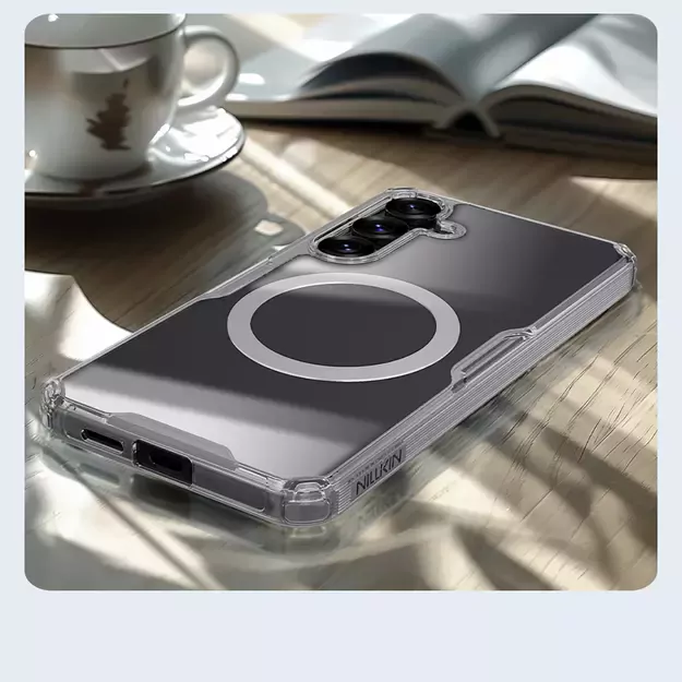 Nillkin Nature TPU Pro Magnetic Case with MagSafe for Samsung S25 - White 8