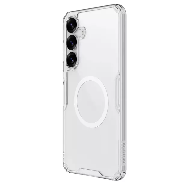Nillkin Nature TPU Pro Magnetic Case with MagSafe for Samsung S25 - White 1