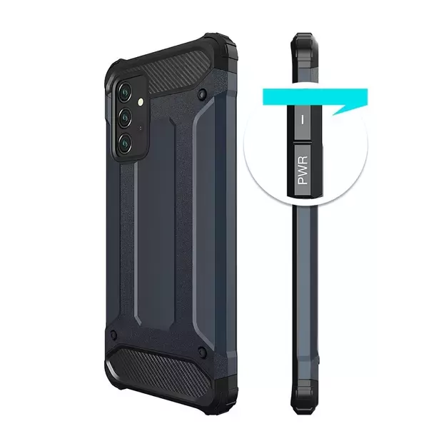 Hybrid Armor Case for Samsung Galaxy A36 - Silver 5