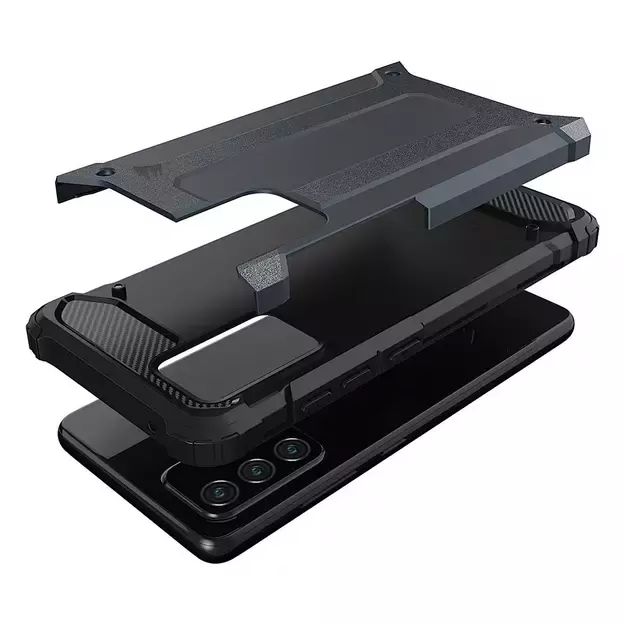 Hybrid Armor Case for Samsung Galaxy A36 - Silver 3