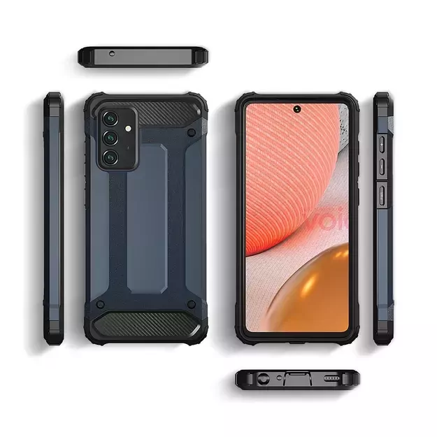 Hybrid Armor Case for Samsung Galaxy A36 - Silver 6