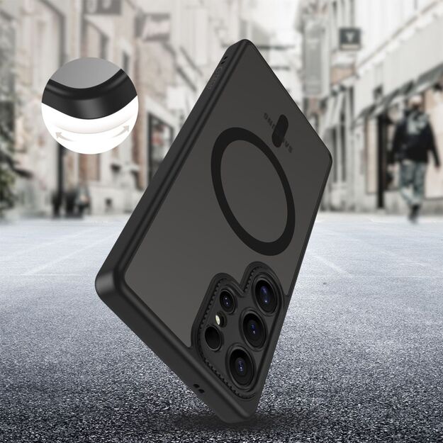 Tech-Protect MagCam MagSafe Case for Samsung Galaxy S25 Ultra - Black 4
