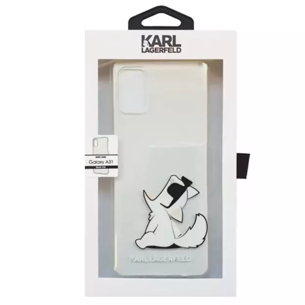 Karl Lagerfeld KLHCA31CFNRC A31 A315 hardcase transparent Choupette Fun 3