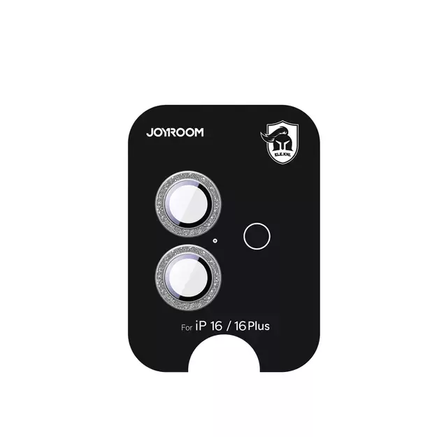 Joyroom JR-MSF0299 protective glass for iPhone 16/16 Plus lenses - silver