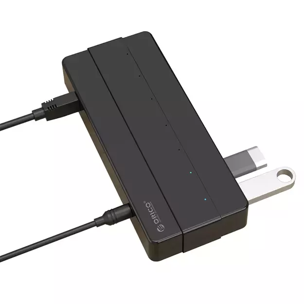 Hub Orico H7928-U3-V1 7x USB-A 3.0 - black 7