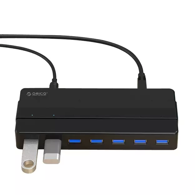 Hub Orico H7928-U3-V1 7x USB-A 3.0 - black 8