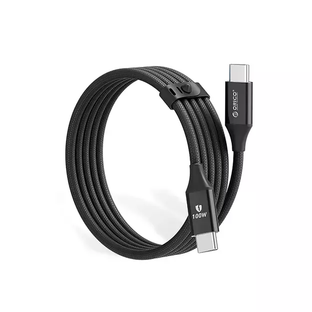Orico CDX 100W 5A Power Delivery USB-C - USB-C cable 1m - black 1