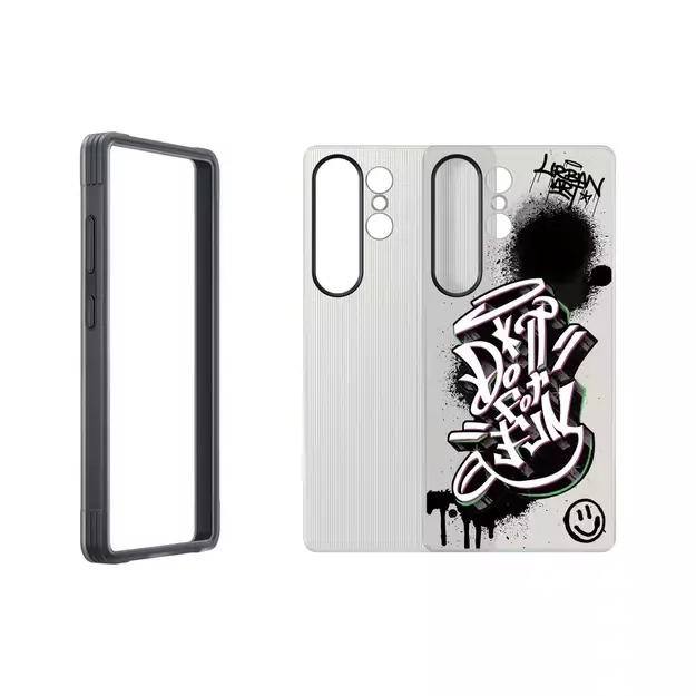 Samsung Flipsuit Case Rugged EF-JS938CBEGWW for Samsung Galaxy S25 Ultra - Black 12