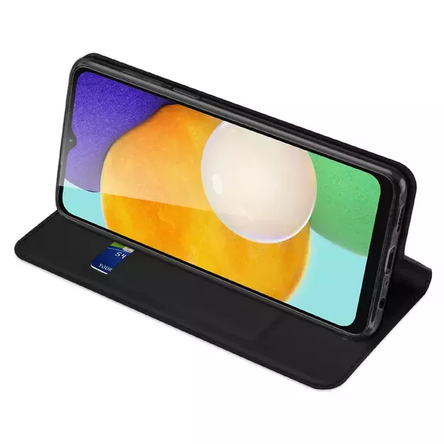 Dux Ducis Skin Pro Case for Samsung Galaxy A14 4G / 5G Cover with Flip Card Wallet Stand Black 5