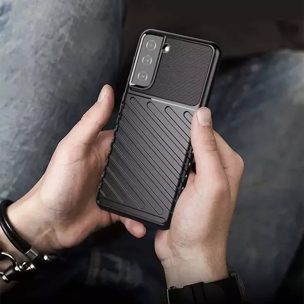 Thunder Case case for Samsung Galaxy A14 5G silicone armor case black 17