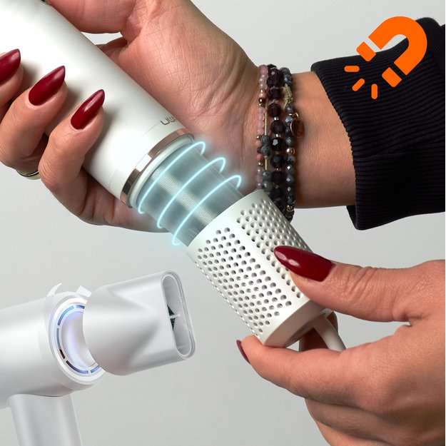 UWANT H100 Hair Dryer - White 3