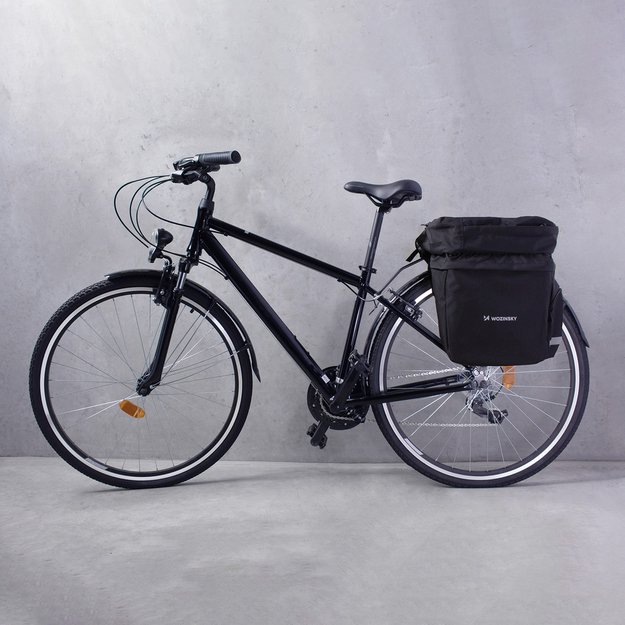 Wozinsky spacious bike bag 60 l for the trunk (rain cover included) black (WBB13BK) 25