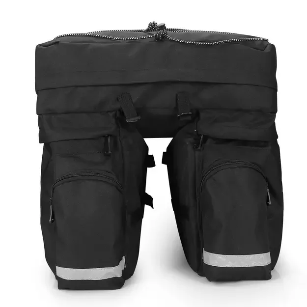 Wozinsky spacious bike bag 60 l for the trunk (rain cover included) black (WBB13BK) 4