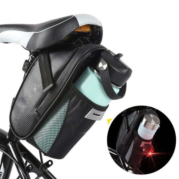 Wozinsky bike saddle bag 1.5 l black (WBB20BK) 26