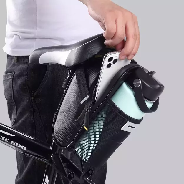 Wozinsky bike saddle bag 1.5 l black (WBB20BK) 10