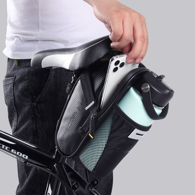 Wozinsky bike saddle bag 1.5 l black (WBB20BK) 27