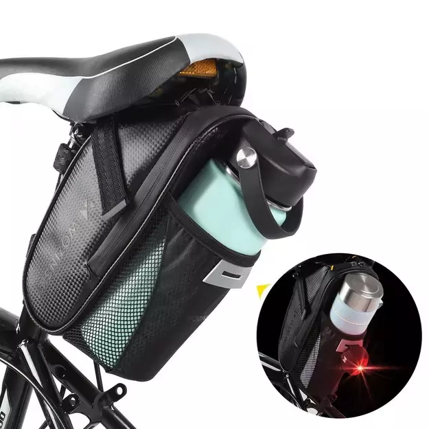 Wozinsky bike saddle bag 1.5 l black (WBB20BK) 9