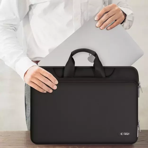 15-16 Tech-Protect Pocket Laptop Bag - Black 16