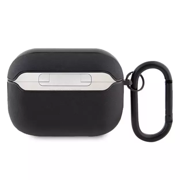 AMG AMAP2SLWK AirPods Pro 2 (2022/2023) cover black/black Leather White Logo 1