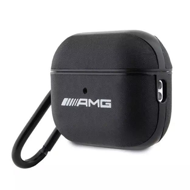 AMG AMAP2SLWK AirPods Pro 2 (2022/2023) cover black/black Leather White Logo 2