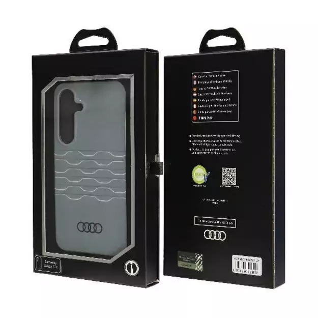 Audi IML Geometric Pattern Case S24 S921 gray/gray hardcase AU-IMLS24-A6/D3-GY 12