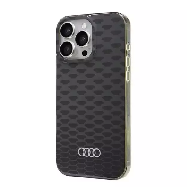 Audi IML Stitching Pattern MagSafe iPhone 16 Pro Max 6.9&quot  black/black hardcase AU-IMLMIP16PM-Q5/D3-BK 2