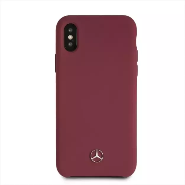 Mercedes Silicone Line iPhone X/XS Case - Red 8