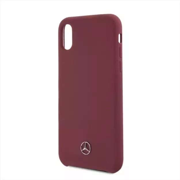 Mercedes Silicone Line iPhone X/XS Case - Red 10