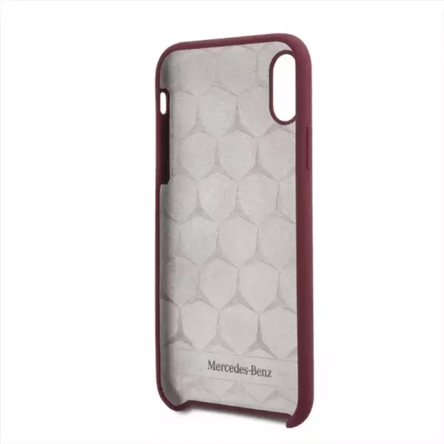 Mercedes Silicone Line iPhone X/XS Case - Red 11