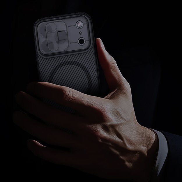CamShield Pro Magnetic Case IP17 Pro Transparent black 12