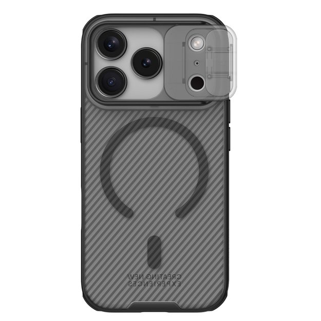 CamShield Pro Magnetic Case IP17 Pro Transparent black