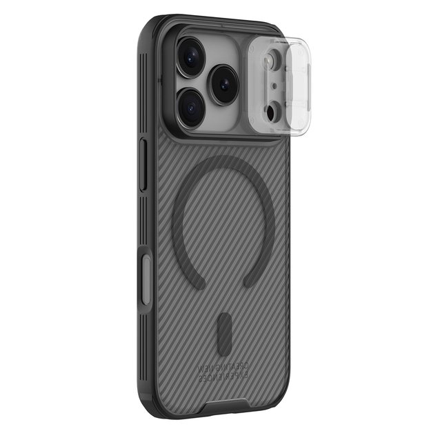 CamShield Pro Magnetic Case IP17 Pro Transparent black 2