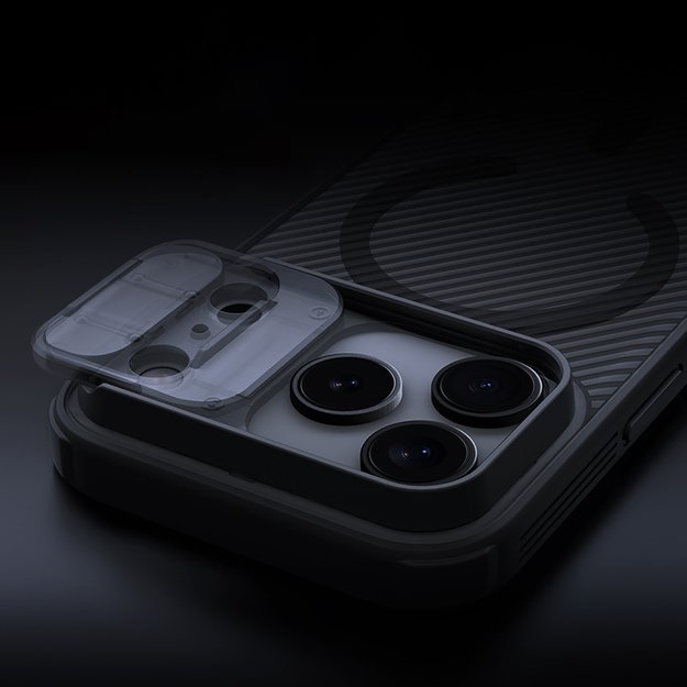 CamShield Pro Magnetic Case IP17 Pro Transparent black 7