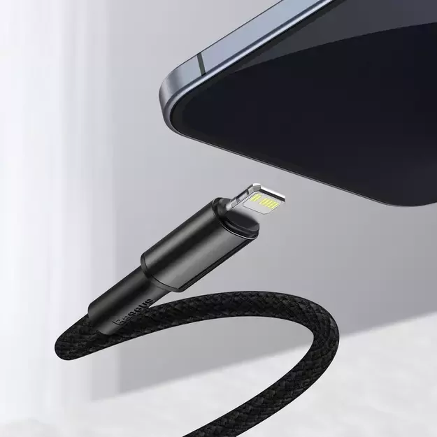 Baseus CATLGD-A01 Lightning - USB-C PD 20W 480Mb/s 2m cable - black 10