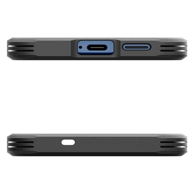 Spigen Tough Armor MagSafe case for Samsung Galaxy S25 - black 12
