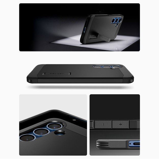 Spigen Tough Armor MagSafe case for Samsung Galaxy S25 - black 6