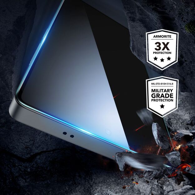 ESR Tempered Glass Privacy Glass on Samsung Galaxy S25 Ultra 3